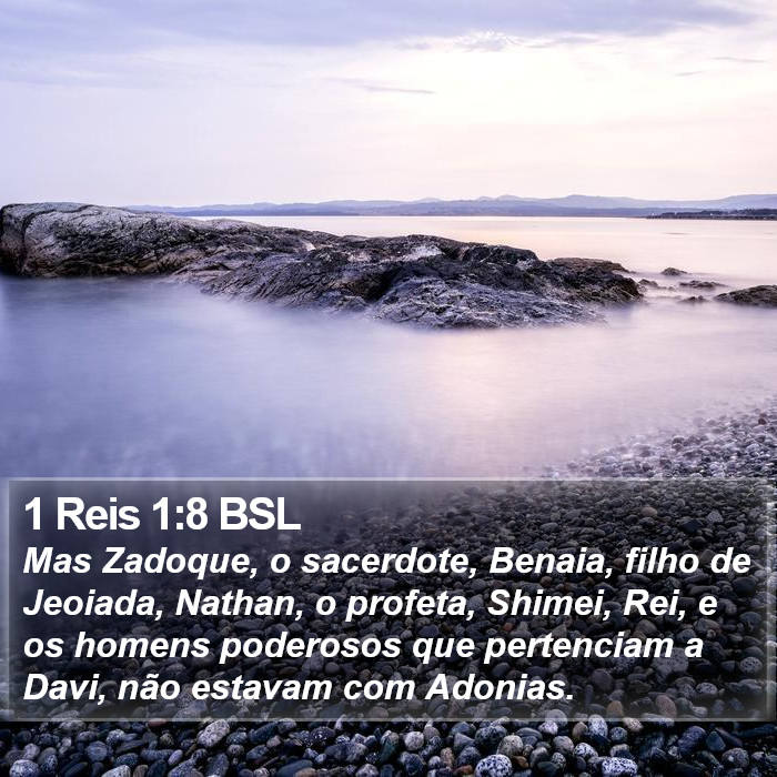 1 Reis 1:8 BSL Bible Study