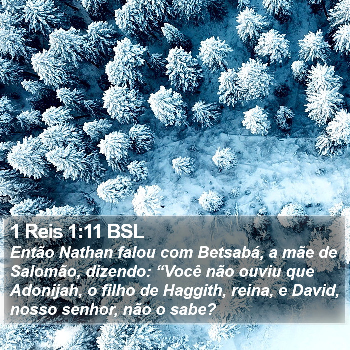 1 Reis 1:11 BSL Bible Study