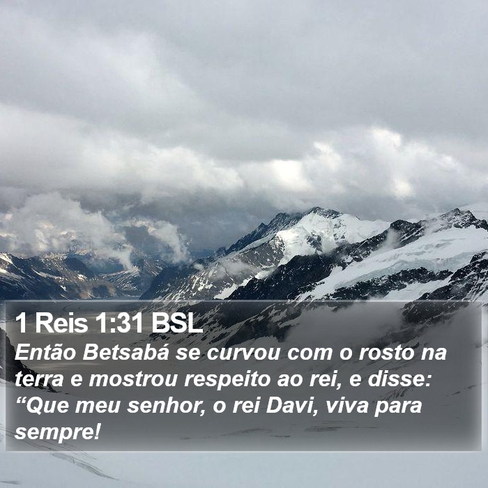 1 Reis 1:31 BSL Bible Study