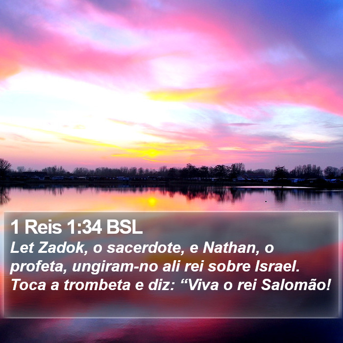 1 Reis 1:34 BSL Bible Study