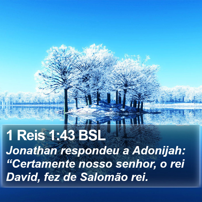 1 Reis 1:43 BSL Bible Study