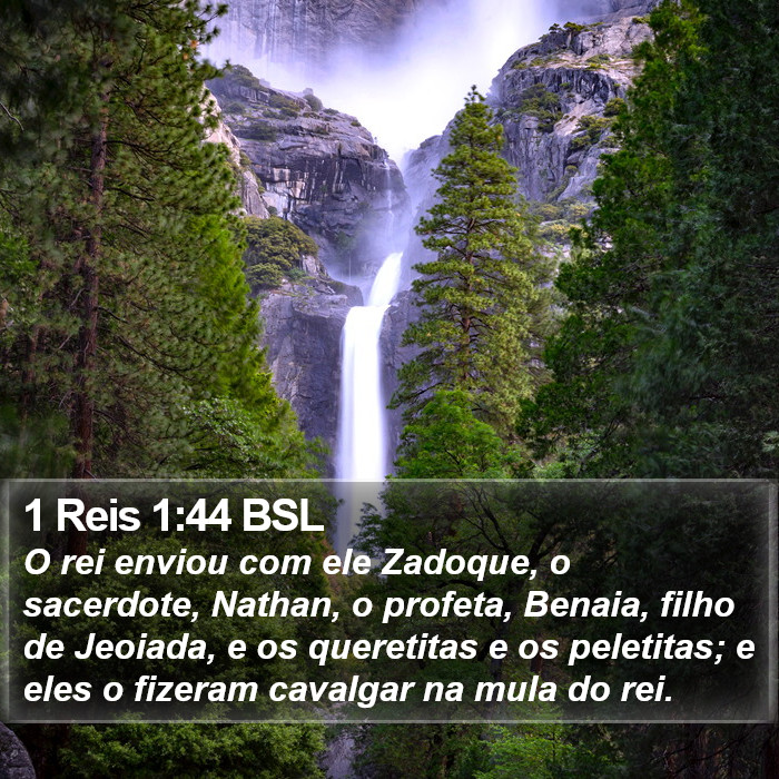 1 Reis 1:44 BSL Bible Study