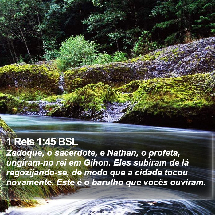 1 Reis 1:45 BSL Bible Study