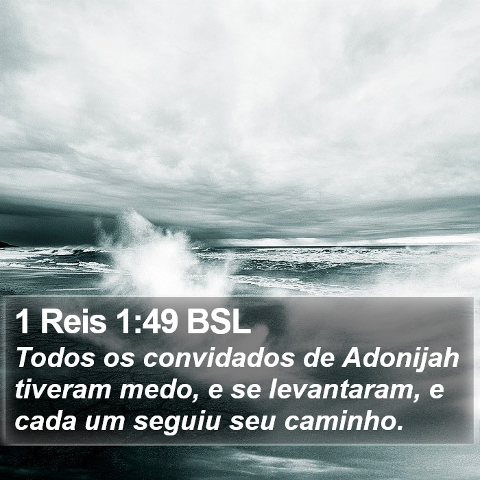 1 Reis 1:49 BSL Bible Study