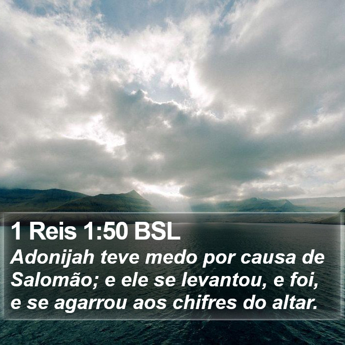 1 Reis 1:50 BSL Bible Study