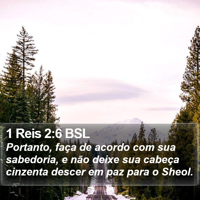 1 Reis 2:6 BSL Bible Study