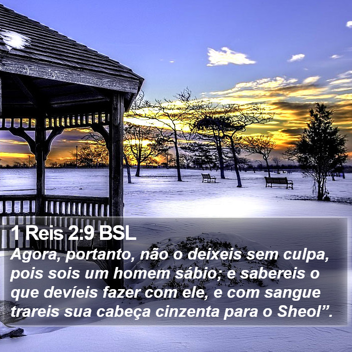 1 Reis 2:9 BSL Bible Study