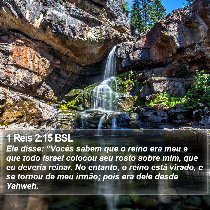 1 Reis 2:15 BSL Bible Study