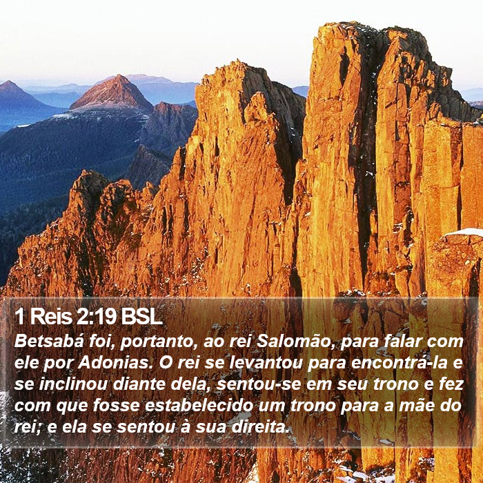 1 Reis 2:19 BSL Bible Study