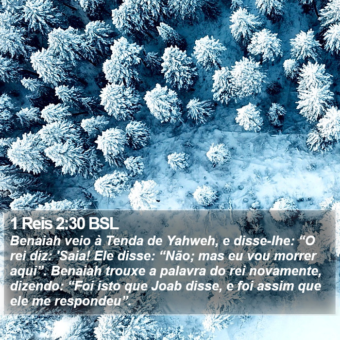 1 Reis 2:30 BSL Bible Study