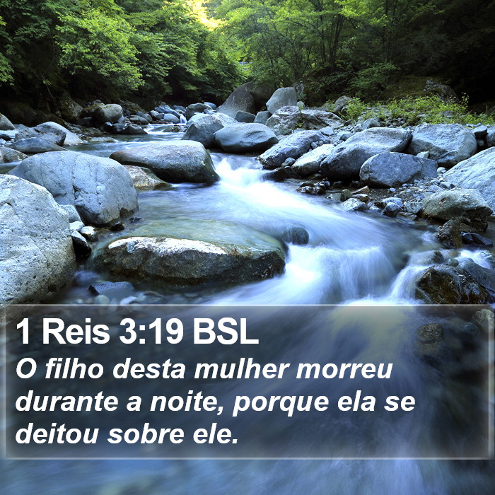 1 Reis 3:19 BSL Bible Study