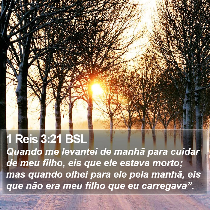 1 Reis 3:21 BSL Bible Study