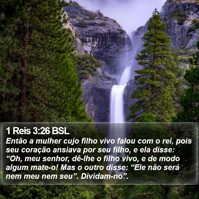 1 Reis 3:26 BSL Bible Study