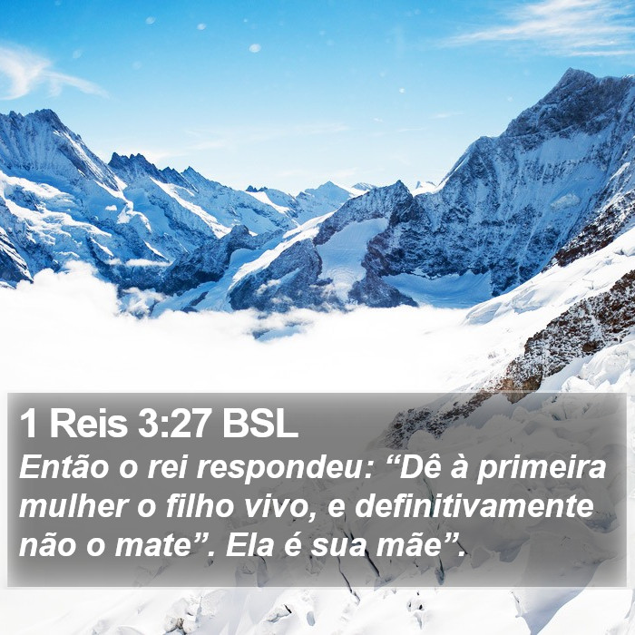 1 Reis 3:27 BSL Bible Study
