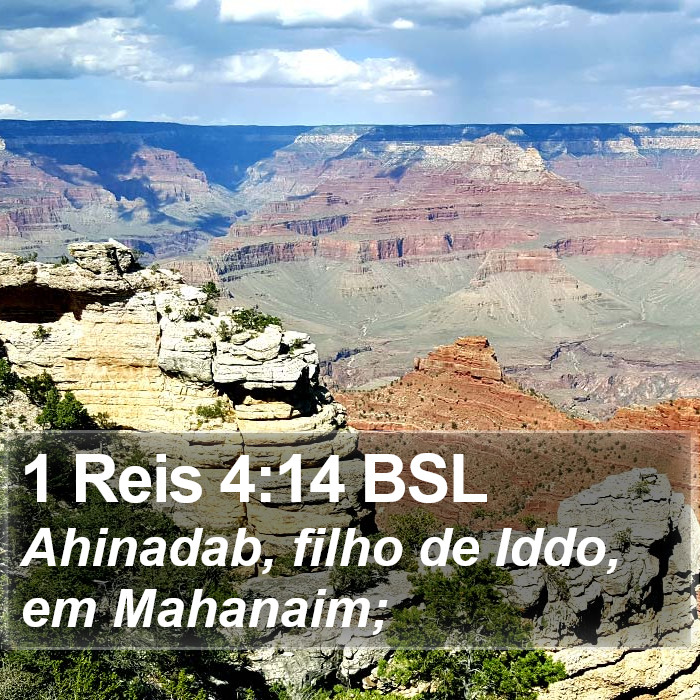 1 Reis 4:14 BSL Bible Study