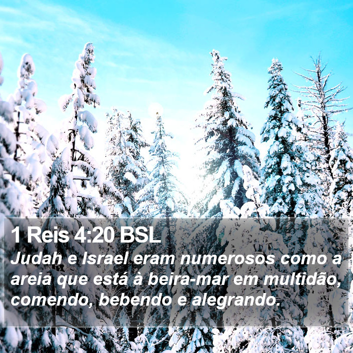 1 Reis 4:20 BSL Bible Study