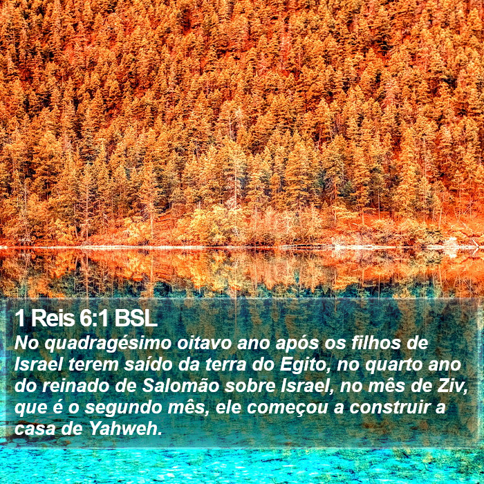 1 Reis 6:1 BSL Bible Study