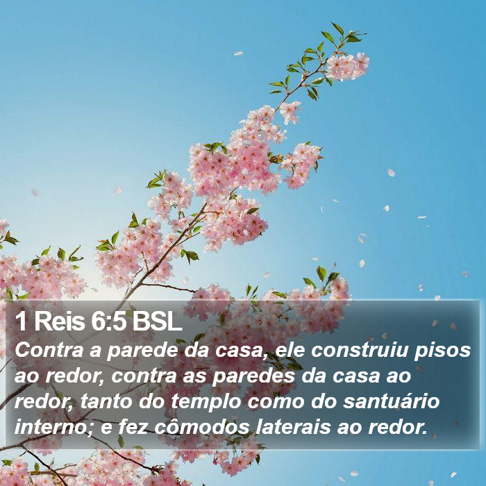 1 Reis 6:5 BSL Bible Study