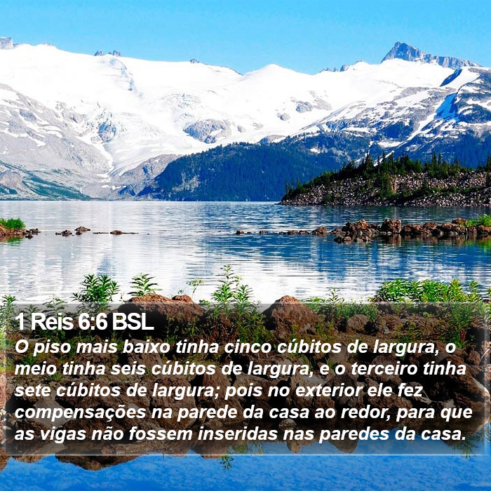 1 Reis 6:6 BSL Bible Study