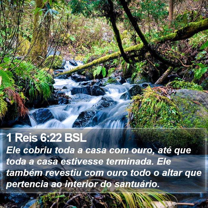 1 Reis 6:22 BSL Bible Study