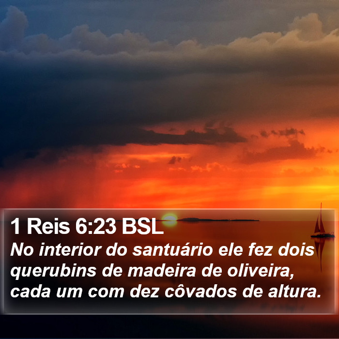 1 Reis 6:23 BSL Bible Study