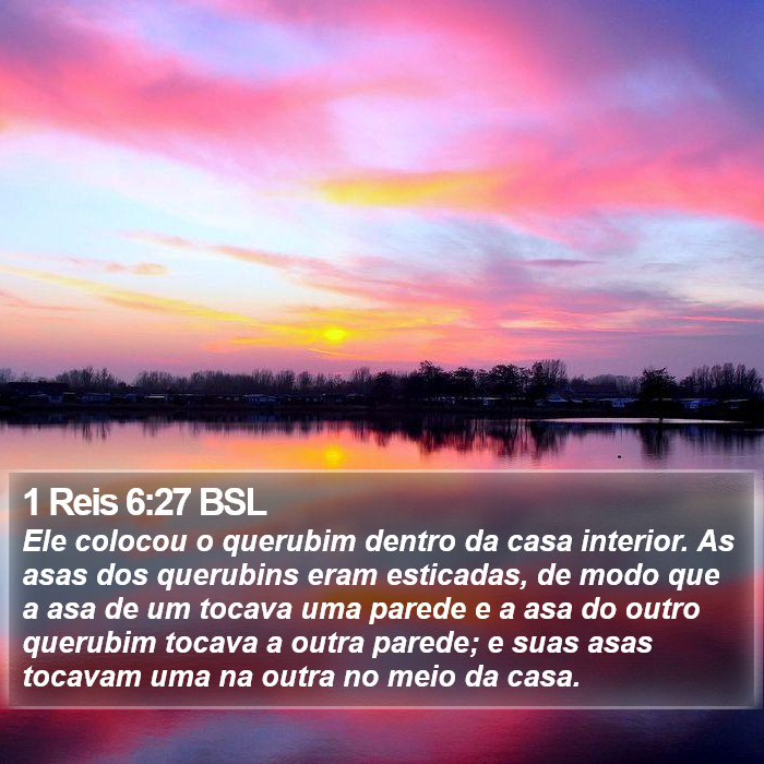 1 Reis 6:27 BSL Bible Study