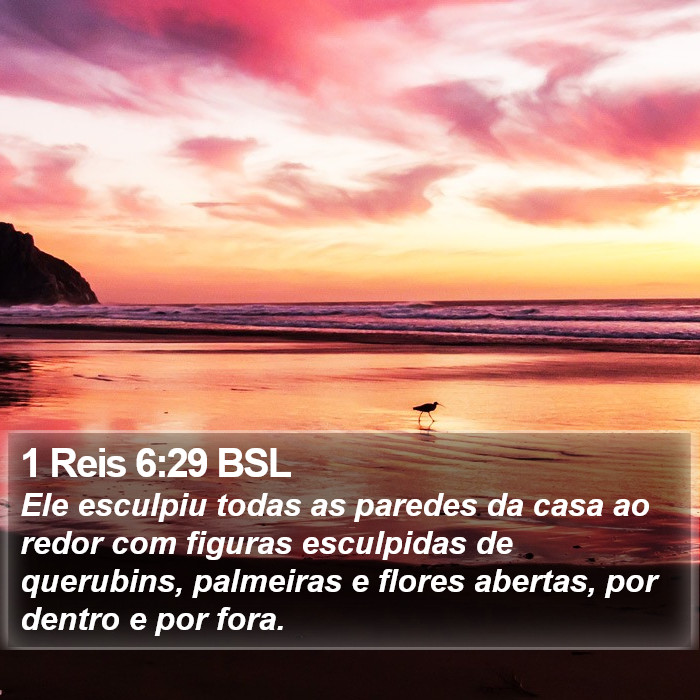 1 Reis 6:29 BSL Bible Study