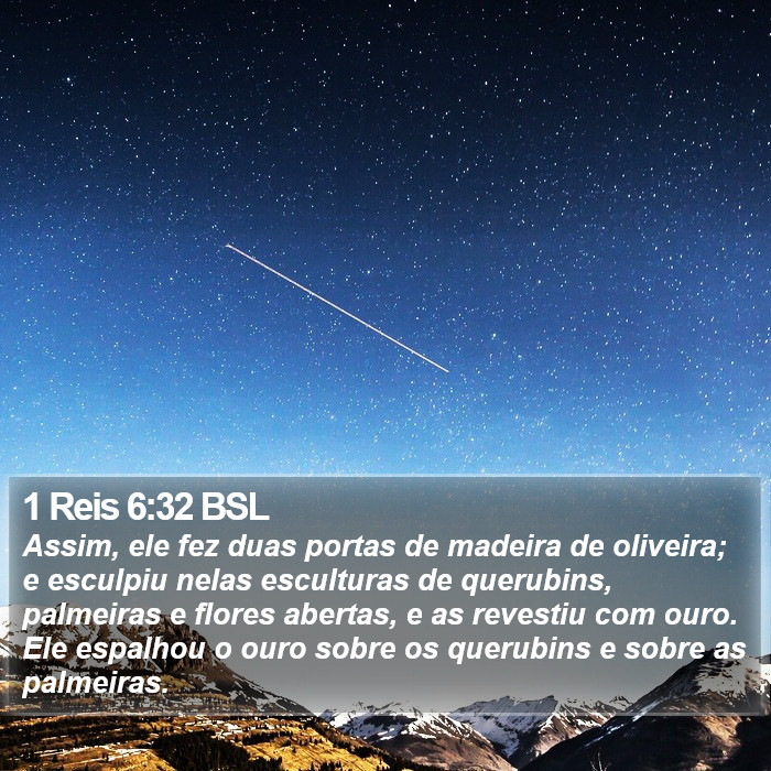 1 Reis 6:32 BSL Bible Study