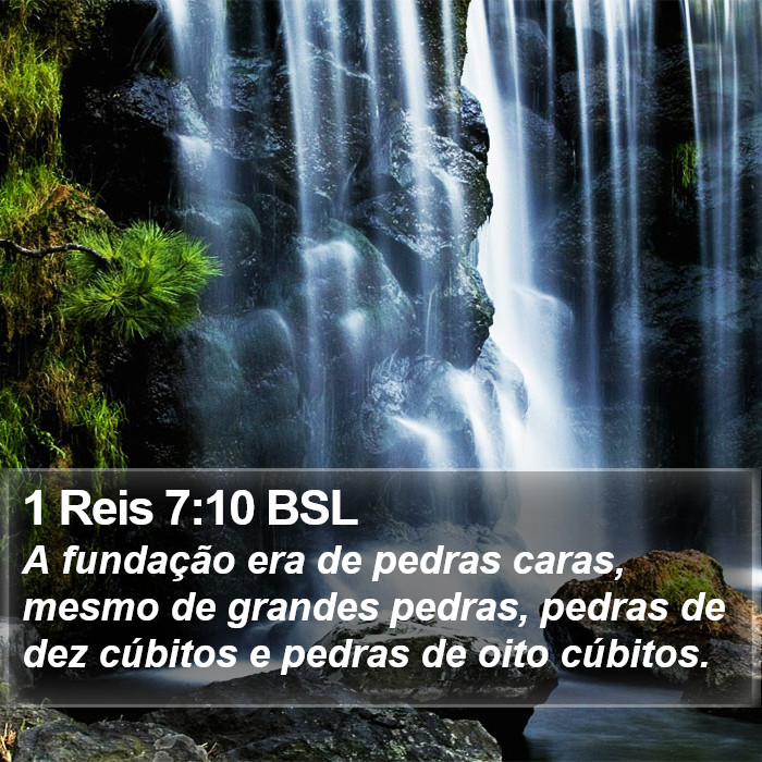 1 Reis 7:10 BSL Bible Study