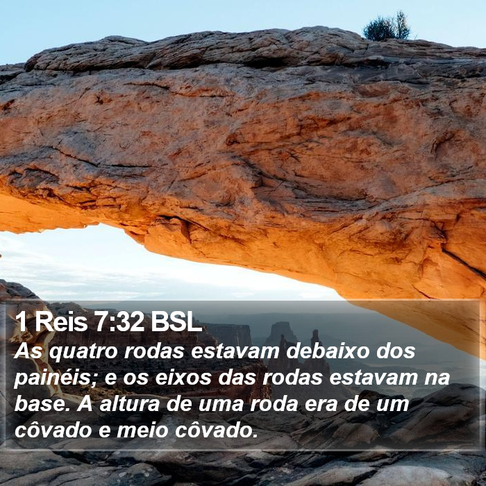 1 Reis 7:32 BSL Bible Study