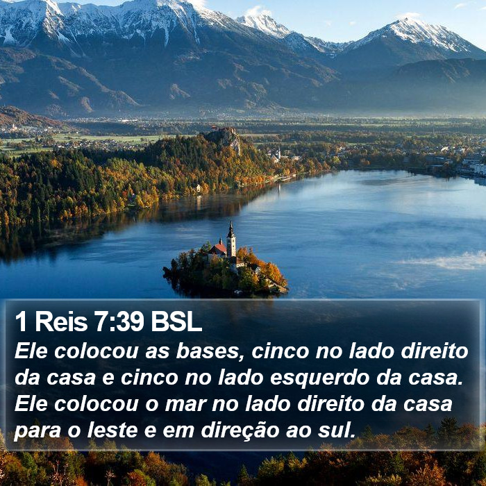 1 Reis 7:39 BSL Bible Study
