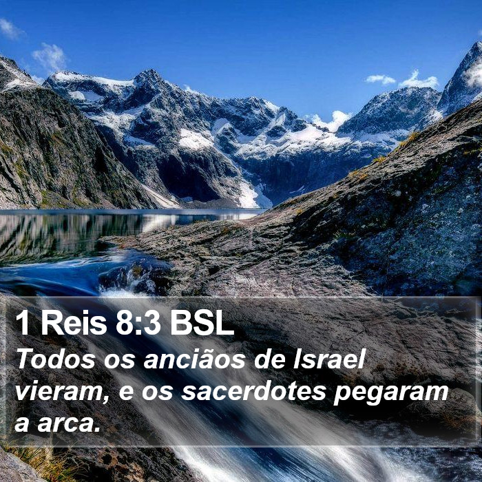 1 Reis 8:3 BSL Bible Study