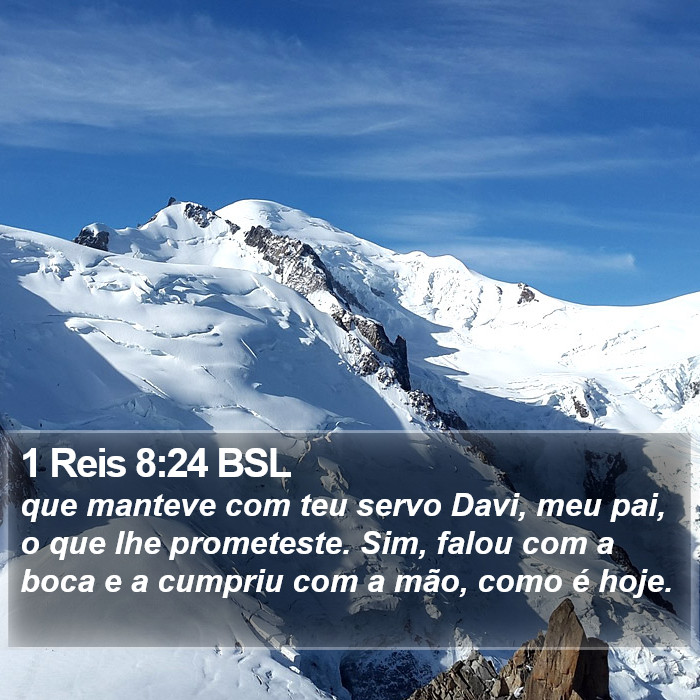 1 Reis 8:24 BSL Bible Study