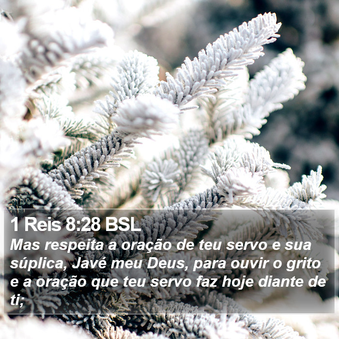 1 Reis 8:28 BSL Bible Study