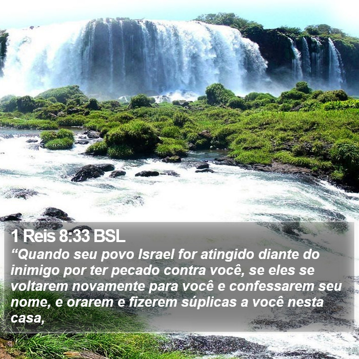 1 Reis 8:33 BSL Bible Study