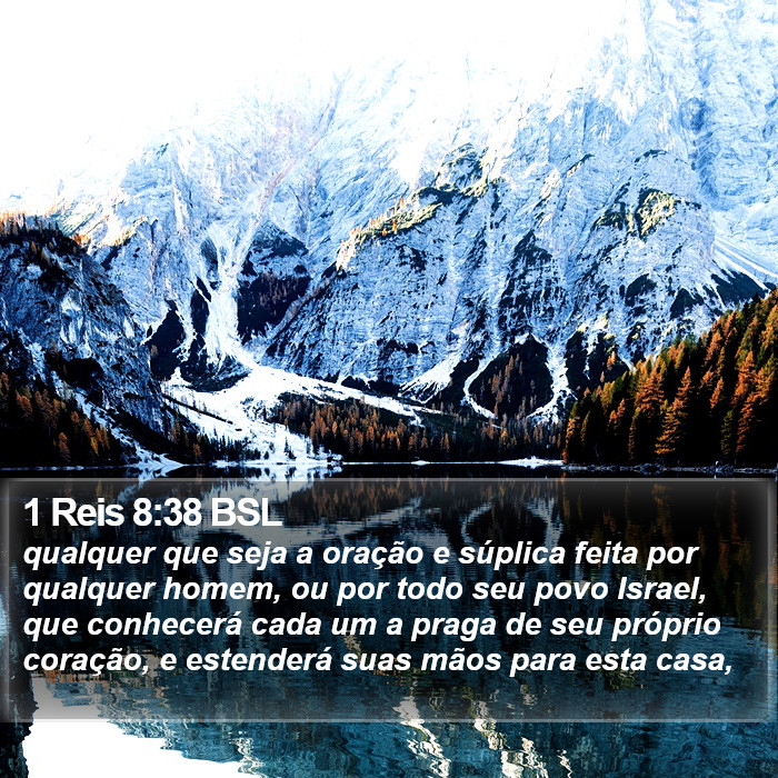 1 Reis 8:38 BSL Bible Study