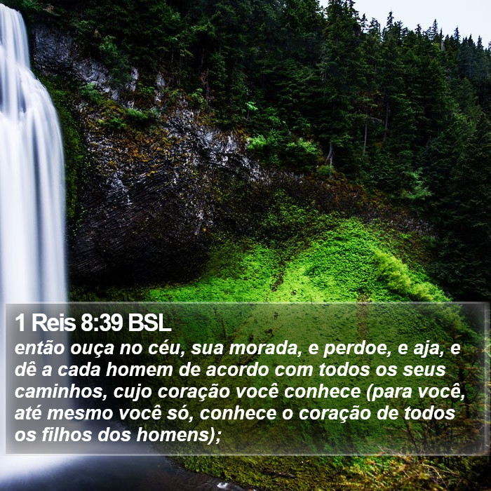 1 Reis 8:39 BSL Bible Study