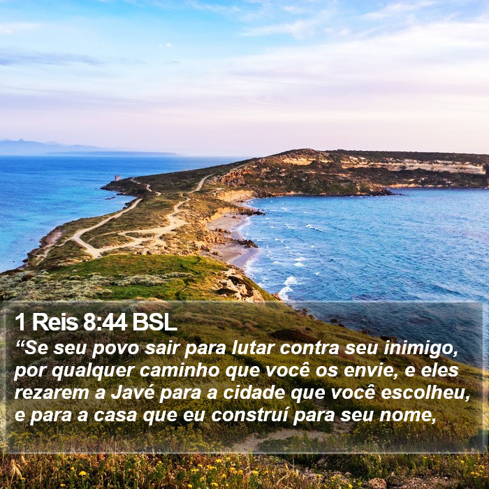 1 Reis 8:44 BSL Bible Study