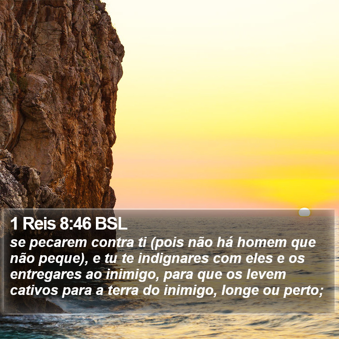 1 Reis 8:46 BSL Bible Study