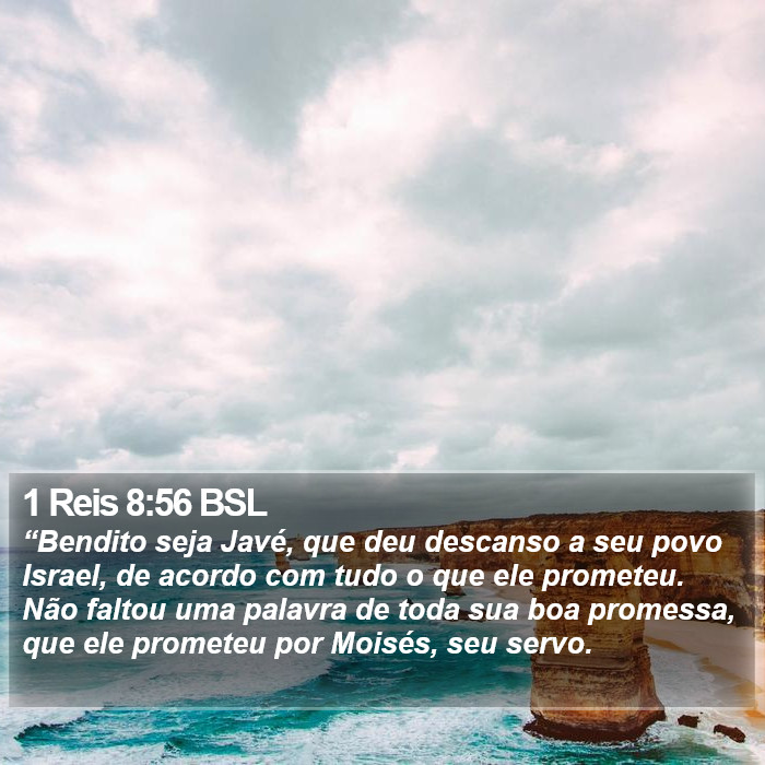 1 Reis 8:56 BSL Bible Study