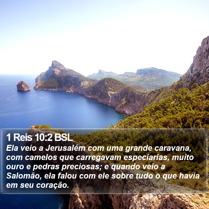 1 Reis 10:2 BSL Bible Study