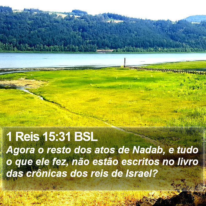 1 Reis 15:31 BSL Bible Study