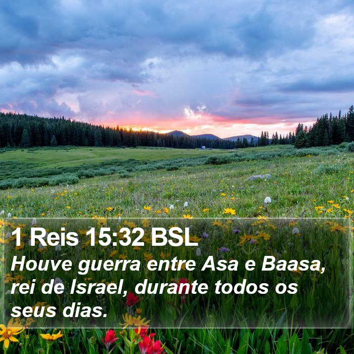 1 Reis 15:32 BSL Bible Study