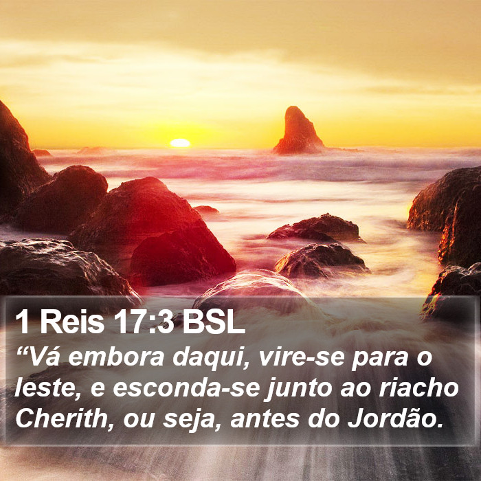 1 Reis 17:3 BSL Bible Study