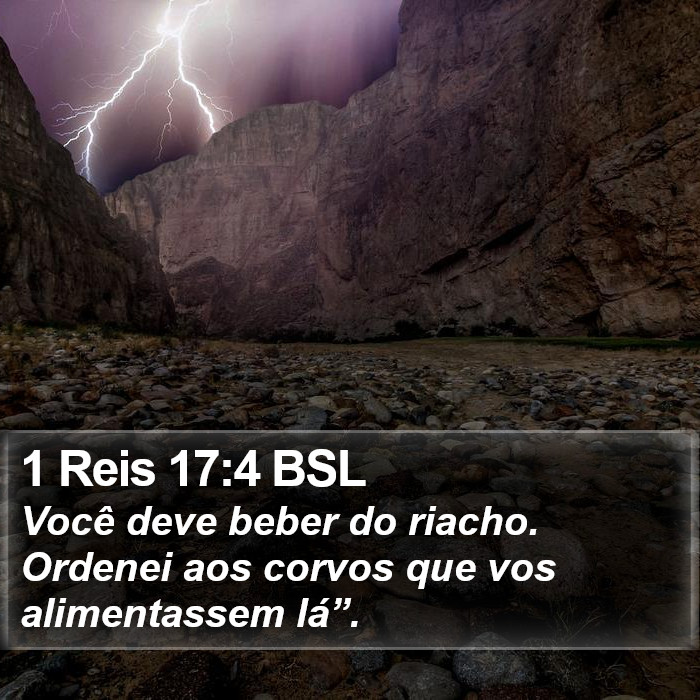 1 Reis 17:4 BSL Bible Study