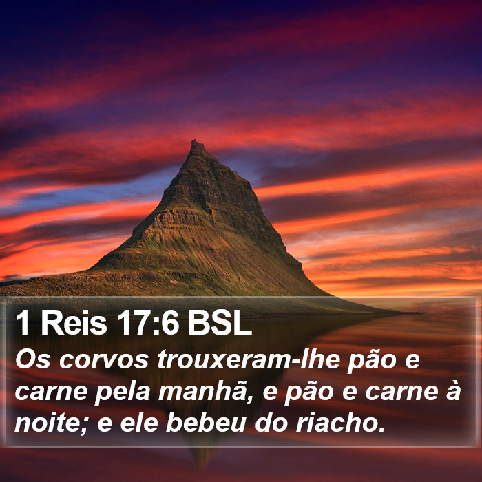 1 Reis 17:6 BSL Bible Study