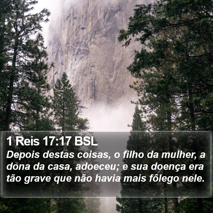 1 Reis 17:17 BSL Bible Study