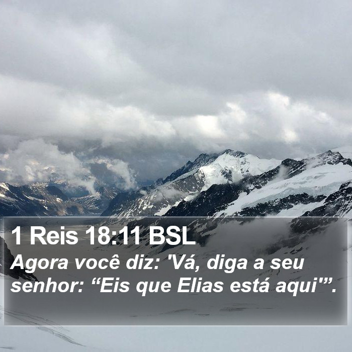 1 Reis 18:11 BSL Bible Study