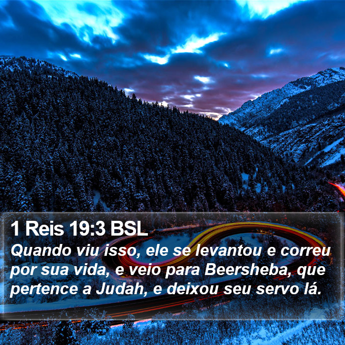 1 Reis 19:3 BSL Bible Study