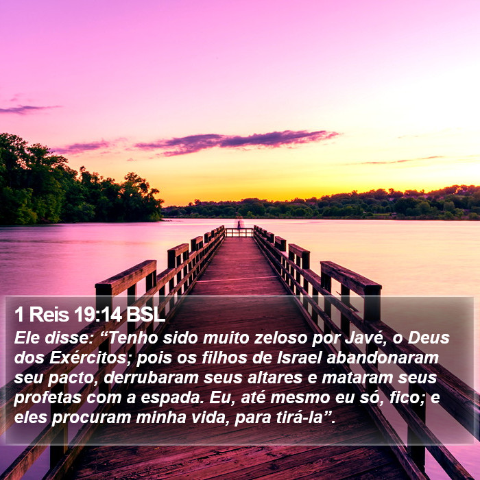 1 Reis 19:14 BSL Bible Study